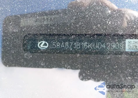 2019 Lexus Es 350 z USA, uszkodzony, nr VIN 58ABZ1B16KU042909